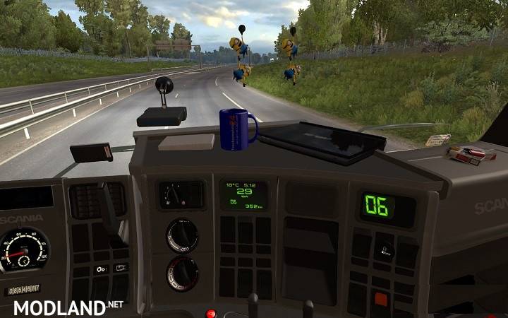 Scania 143m (by Ekualizer) Inside Computer