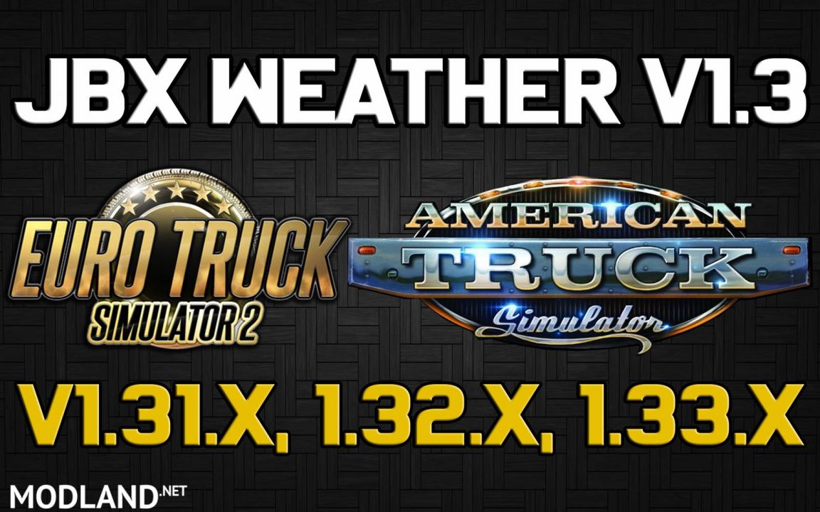 JBX Weather for ATS - ETS2