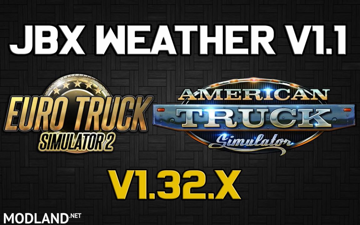 JBX Weather for ATS - ETS2