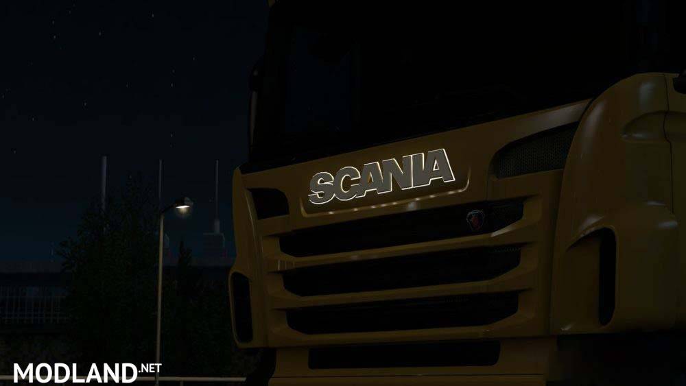 LED Trucklogos with Light