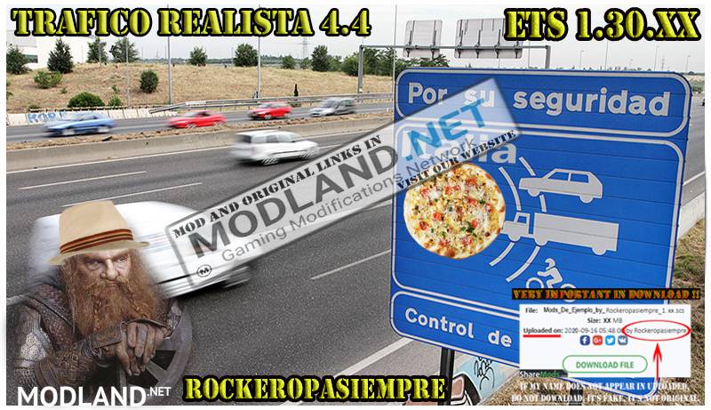 Realistic traffic 4.4 by Rockeropasiempre for v 1.30.x