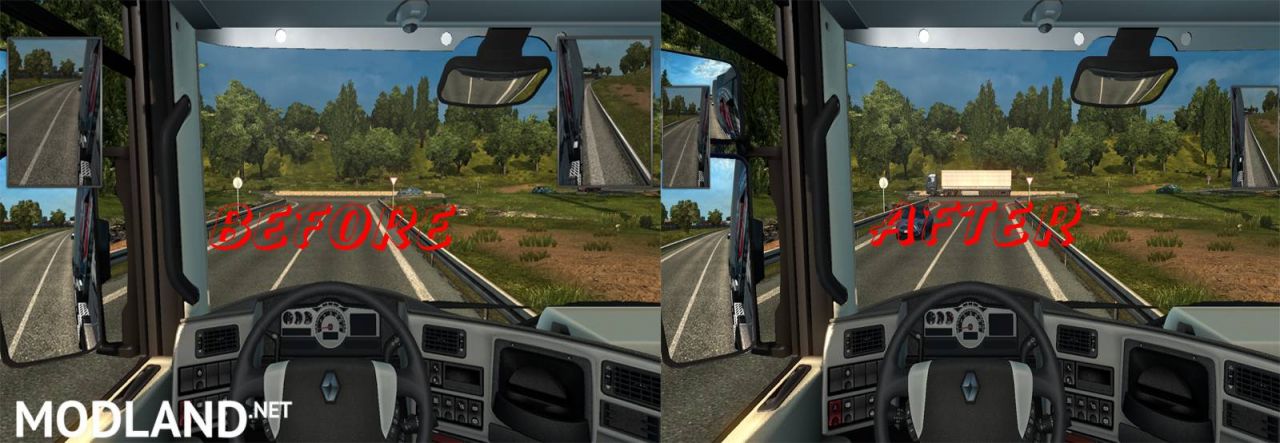 Improved Rear View Mirror By Thalken