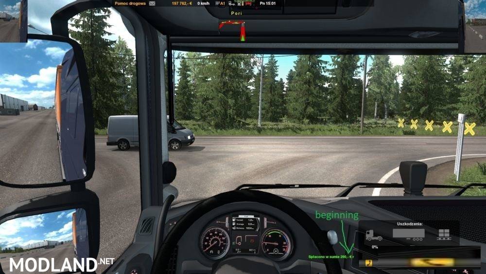 ETS 2 and ATS New Route Advisor v 1.9 by XEBEKzs