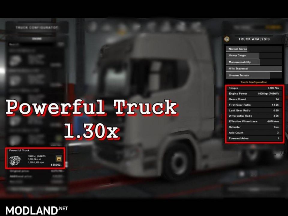 Powerful Truck 1.30.x