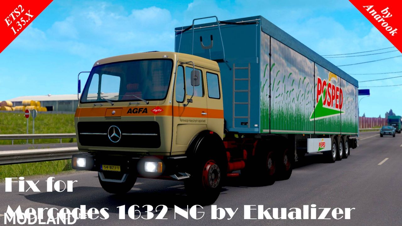 Fix for Mercedes Benz 1632 NG by Ekualizer [ETS2 1.35.X]