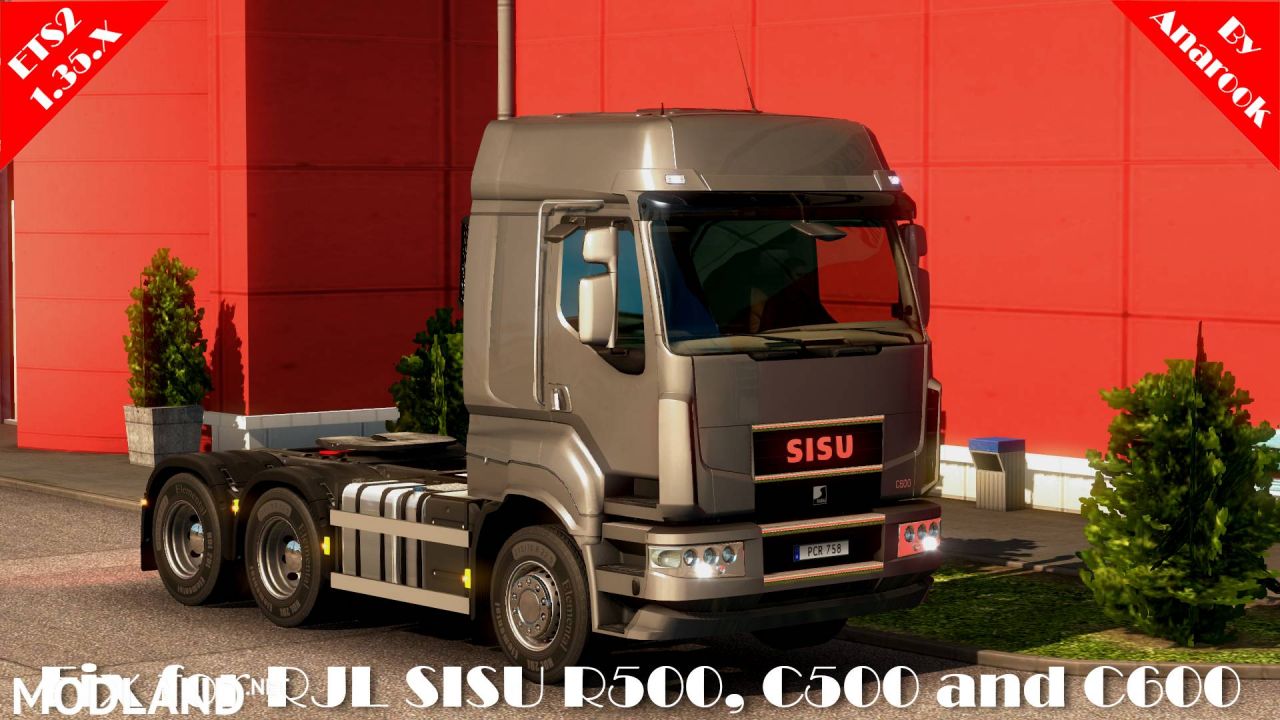 FIX FOR RJL SISU R500 C500 C600 ETS2 1.35.X