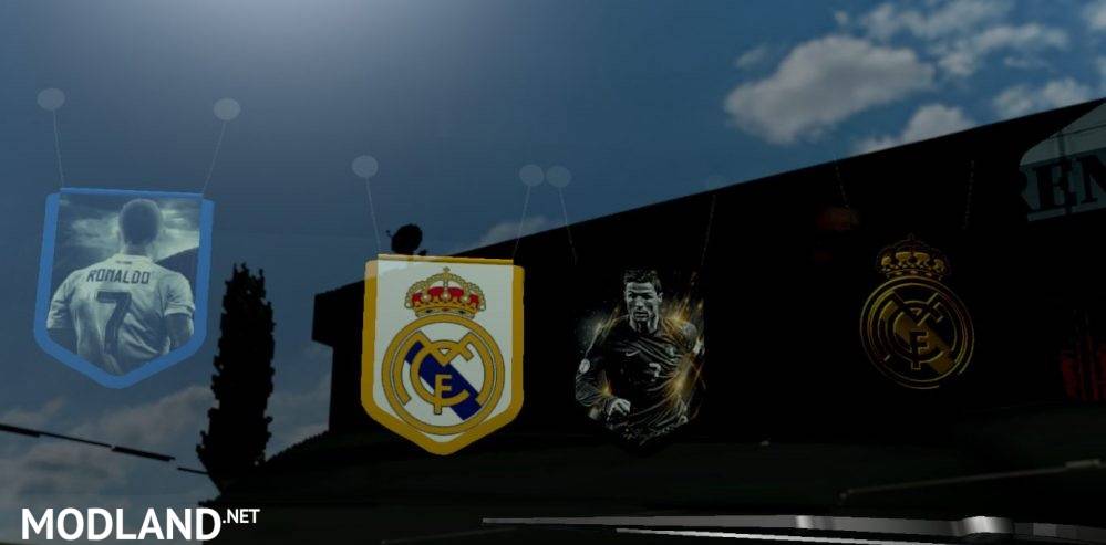 Real MAdrid Pennants Pack