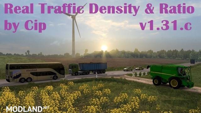 Real Traffic Density and Ratio by Cip 1.31.c