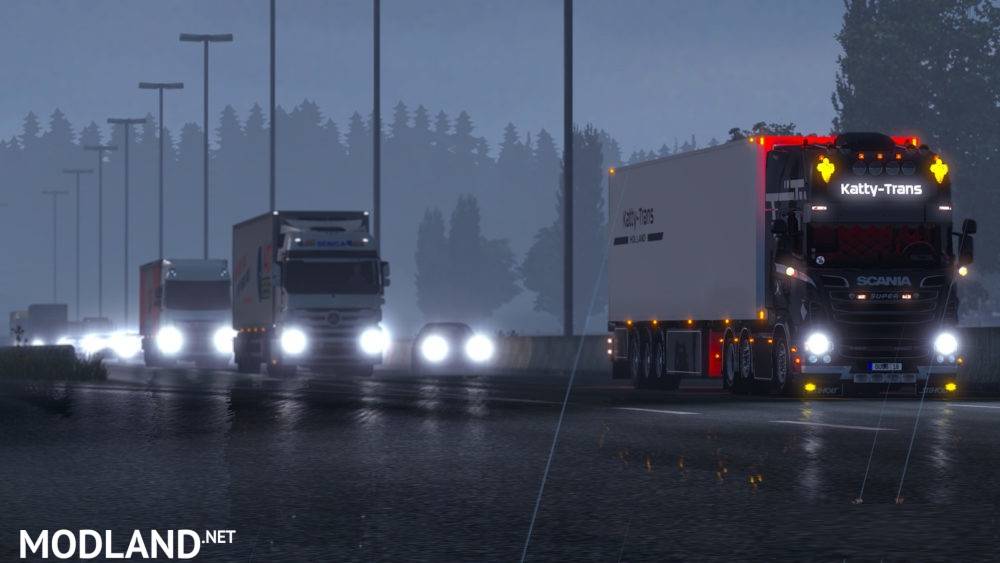 ETS2 Realistic Lights By Alexandermc