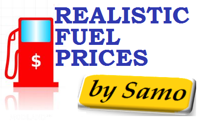 Realistic Fuel Prices 14 March 2016