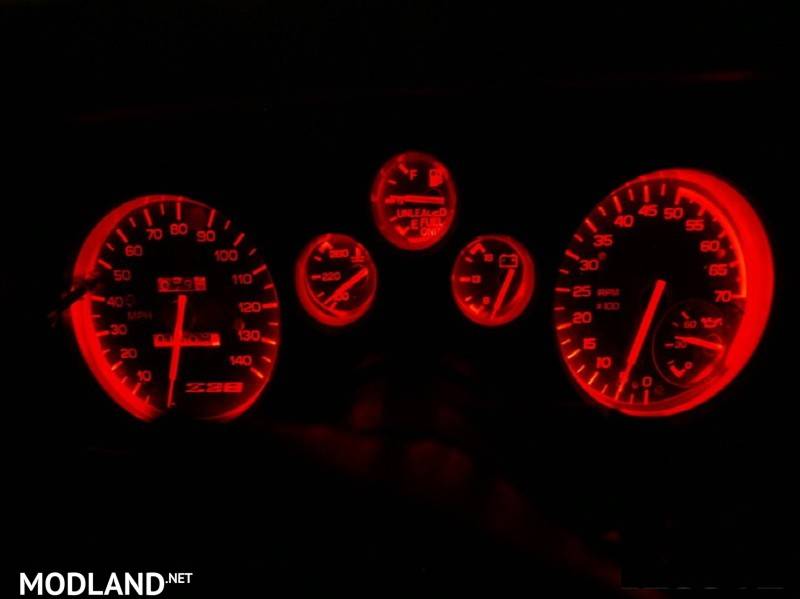 Red Dashboard Lights