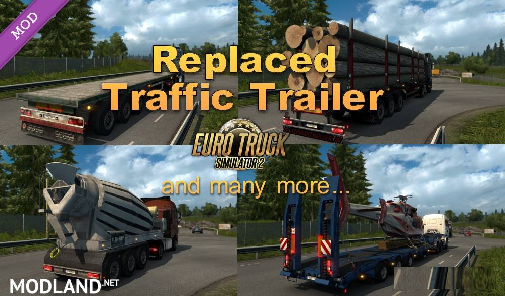 Replaced Traffic Trailer