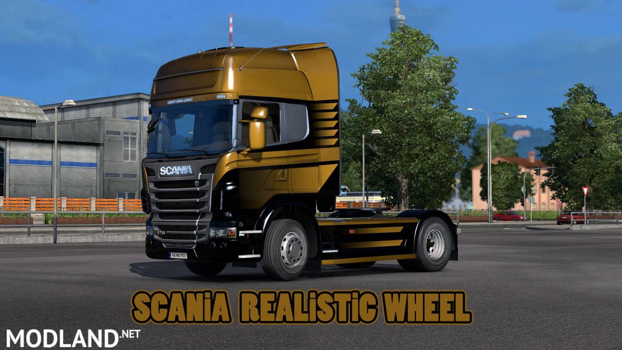 Scania Realistic Wheels
