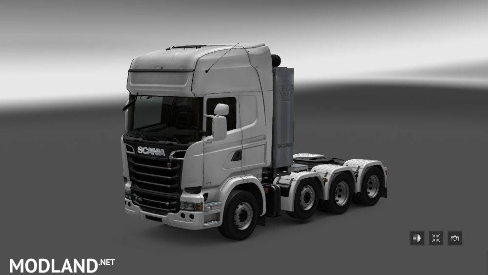 Scania 8×4 Templates