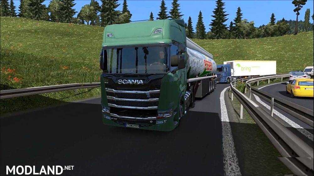 Scania New Generation for AI Traffic (ETS2 1.31)