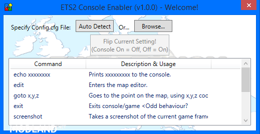 ETS2 Console Enabler/Disabler (Automatic)