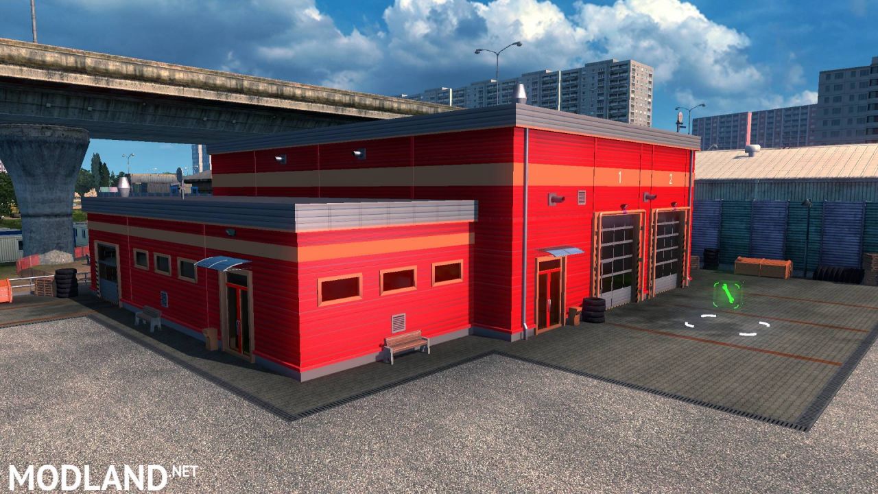 New Paint - Service Station