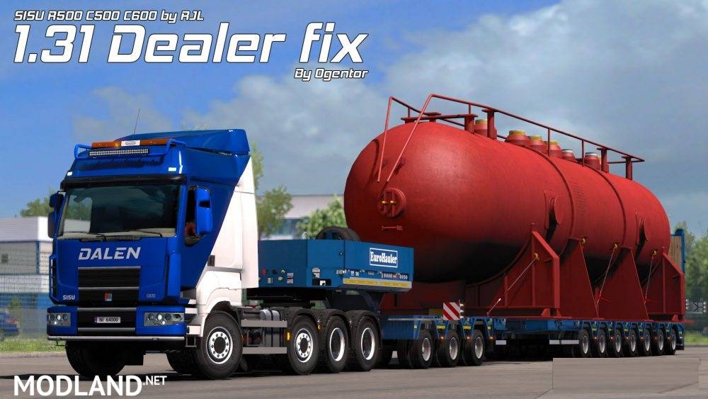 Sisu R500 C500 C600 by RJL Dealer fix for 1.31