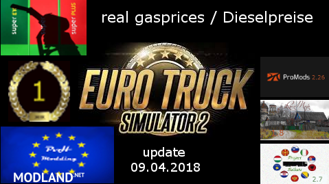 real gasprices/Dieselpreise update 09.04