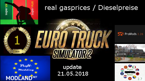 real gasprices/Dieselpreise update 21.05