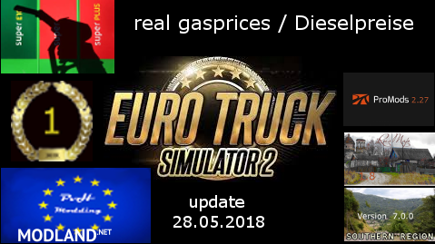 real gasprices/Dieselpreise update 28.05