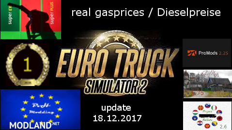 real gasprices/Dieselpreise update 18.12