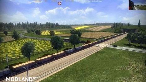 The increase in Train carriages 1.22