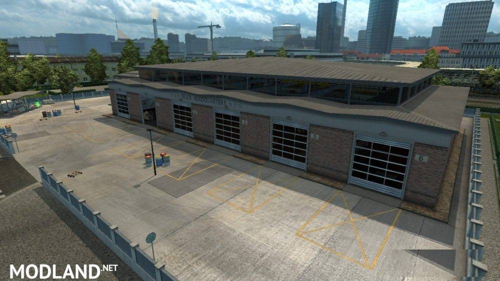 Truck Headquarters Garage