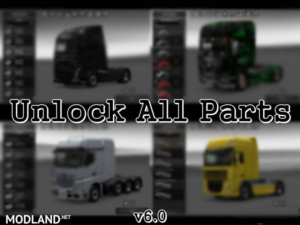 Unlock All Parts