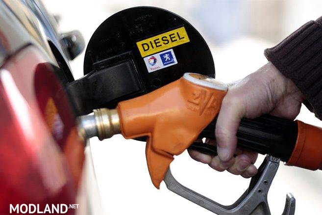 real diesel prices