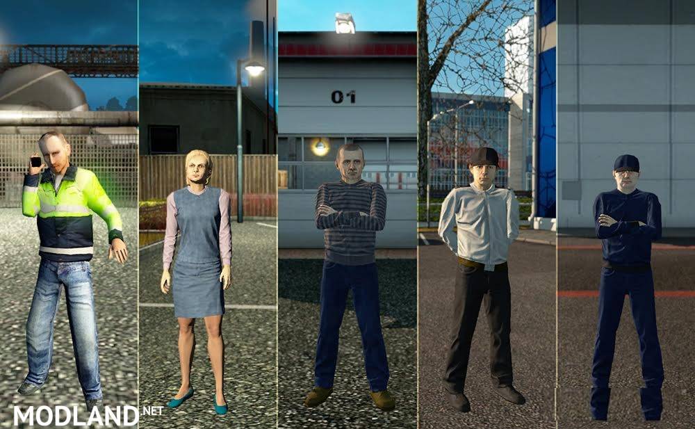 All the service staff