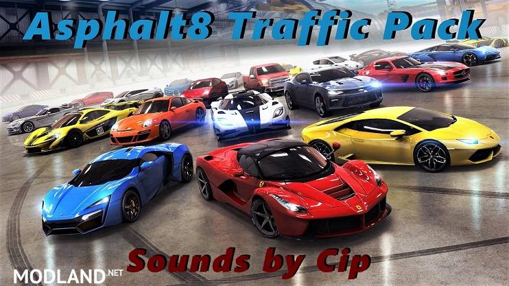 Asphalt8 traffic pack 1.35 edit by Cip