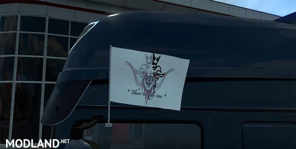 Scania V8 “There is only one” Flags