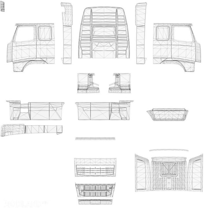 Template for Volvo FH&FH16 2009
