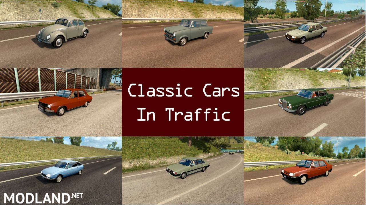 Classic Cars Traffic Pack by TrafficManiac