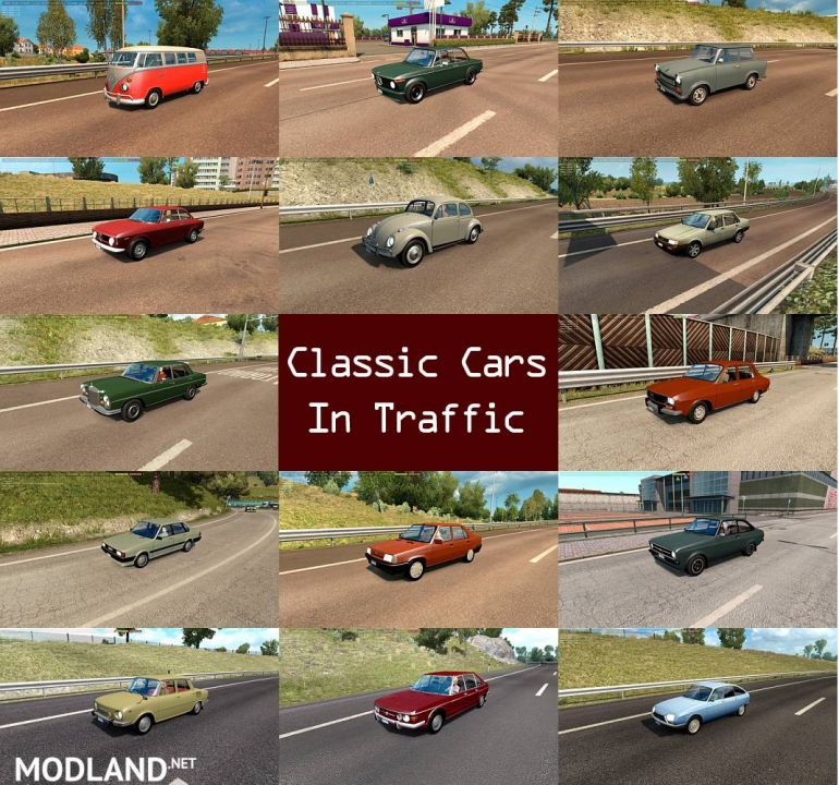 Classic Cars Traffic Pack by TrafficManiac