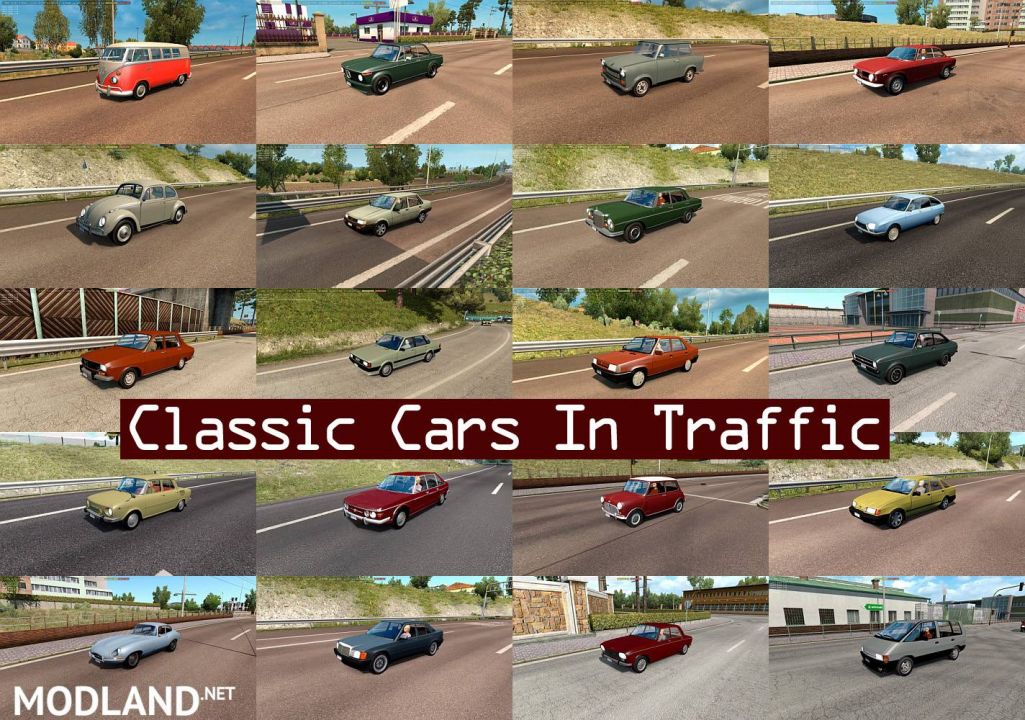 Classic Cars Traffic Pack by TrafficManiac