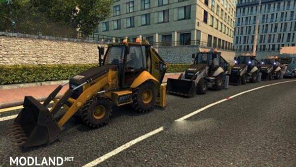 Digger in Traffic