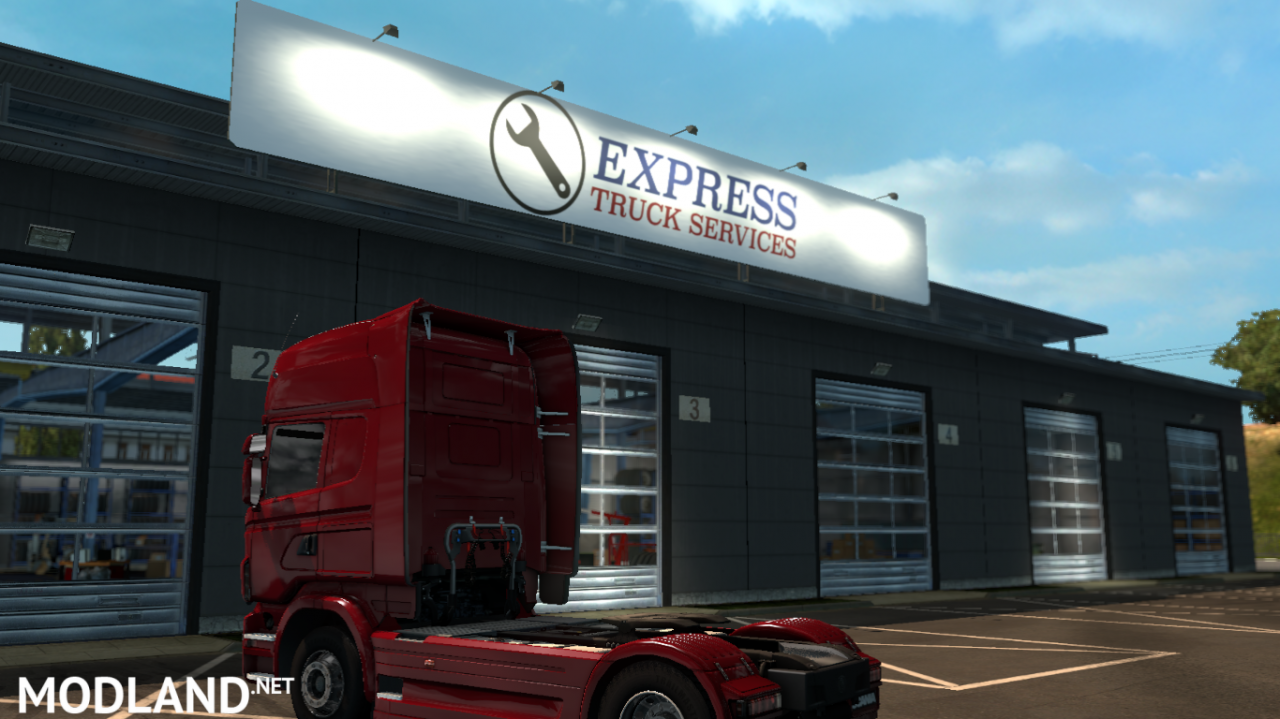 Express Truck Services Big Garage