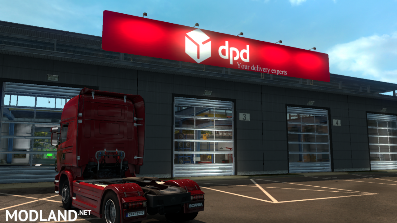 DPD Red Big Garage