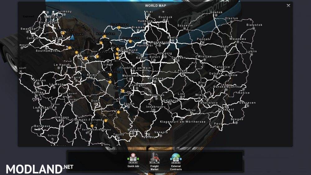 Explorer Map In The Game