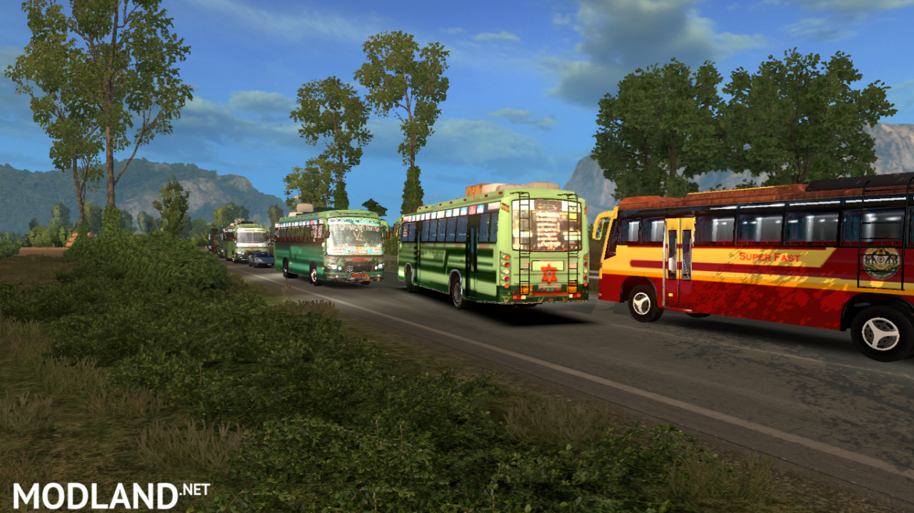 Tamilnadu(TNSTC) and Kerala(KSRTC)Bus traffic pack