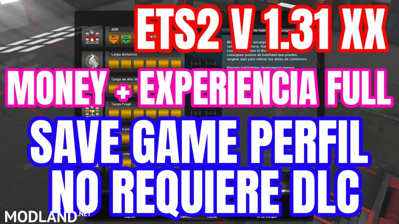 Save Game Perfil No requiere DLC ETS2