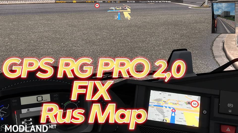 GPS RG PRO FIX RUS MAP 2,0