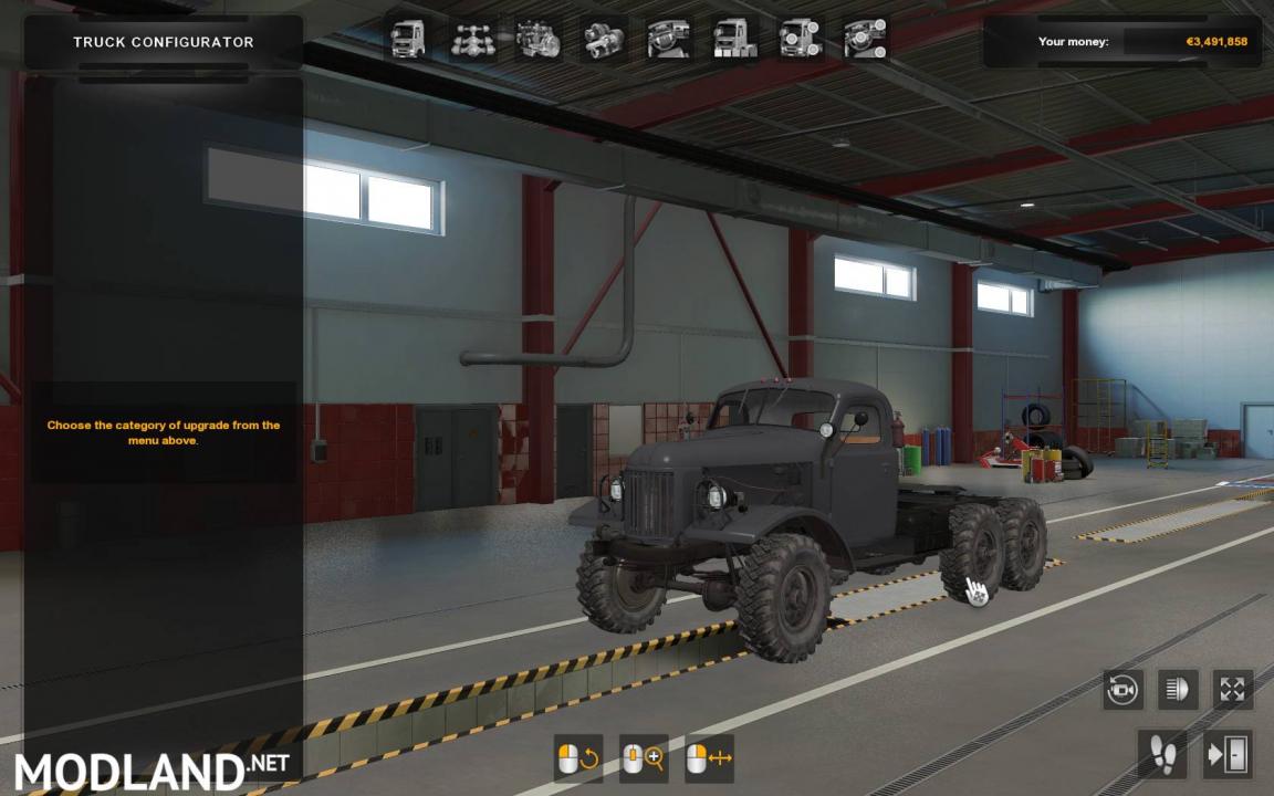 ZIL-157 Chassis damping fix for ETS2/ATS 1.37.x