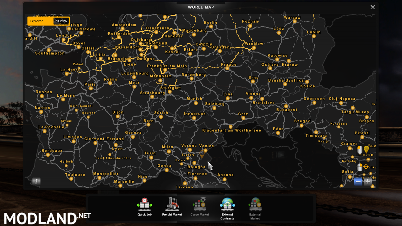 Full Save Game (ETS2 1.37) ALL DLC'S REQUIRED