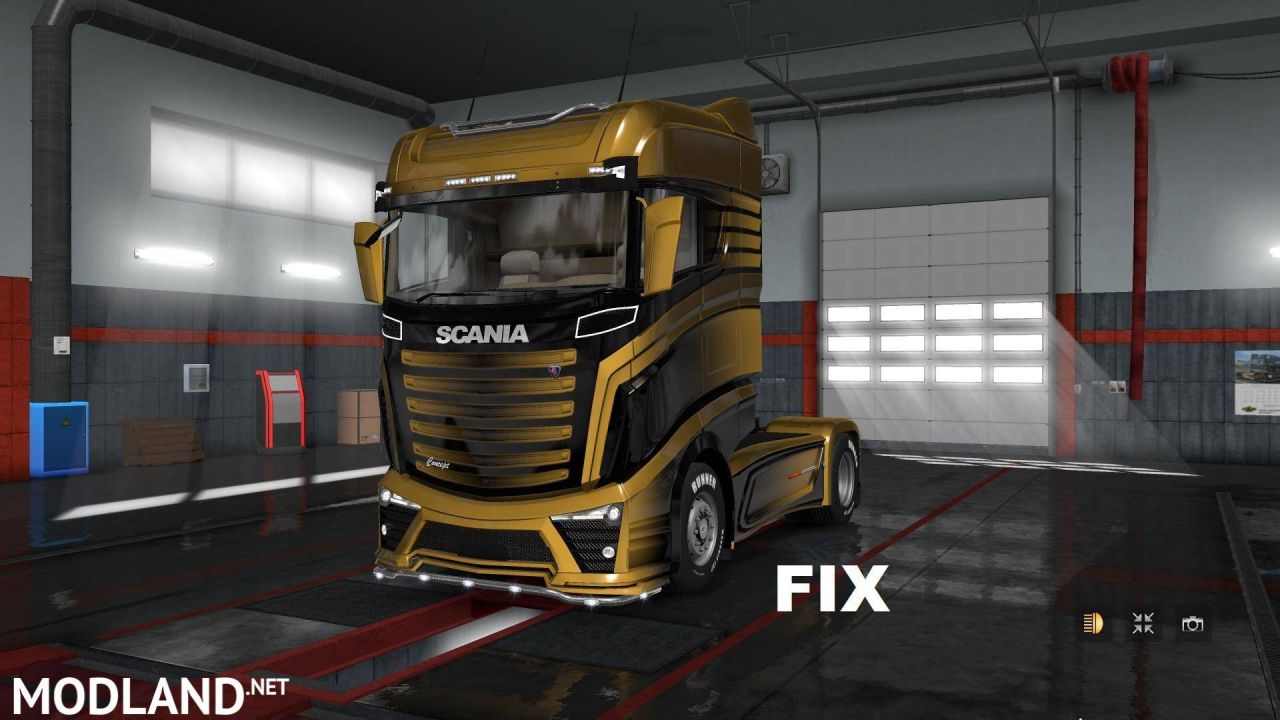 Fix for the truck Scania Concept 1.31