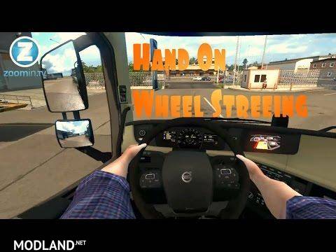 HAND ON WHEEL STREEING