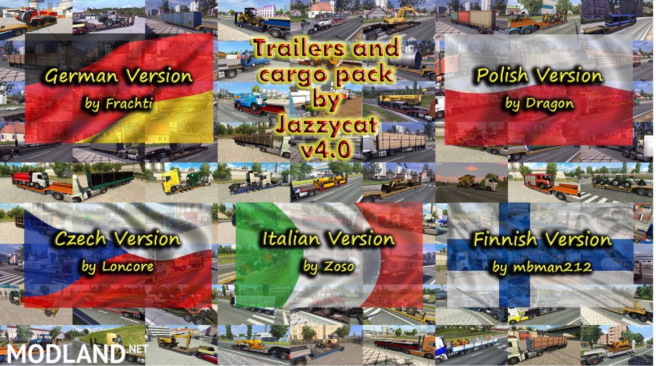 Language Pack for Trailers and Cargo Pack by Jazzycat