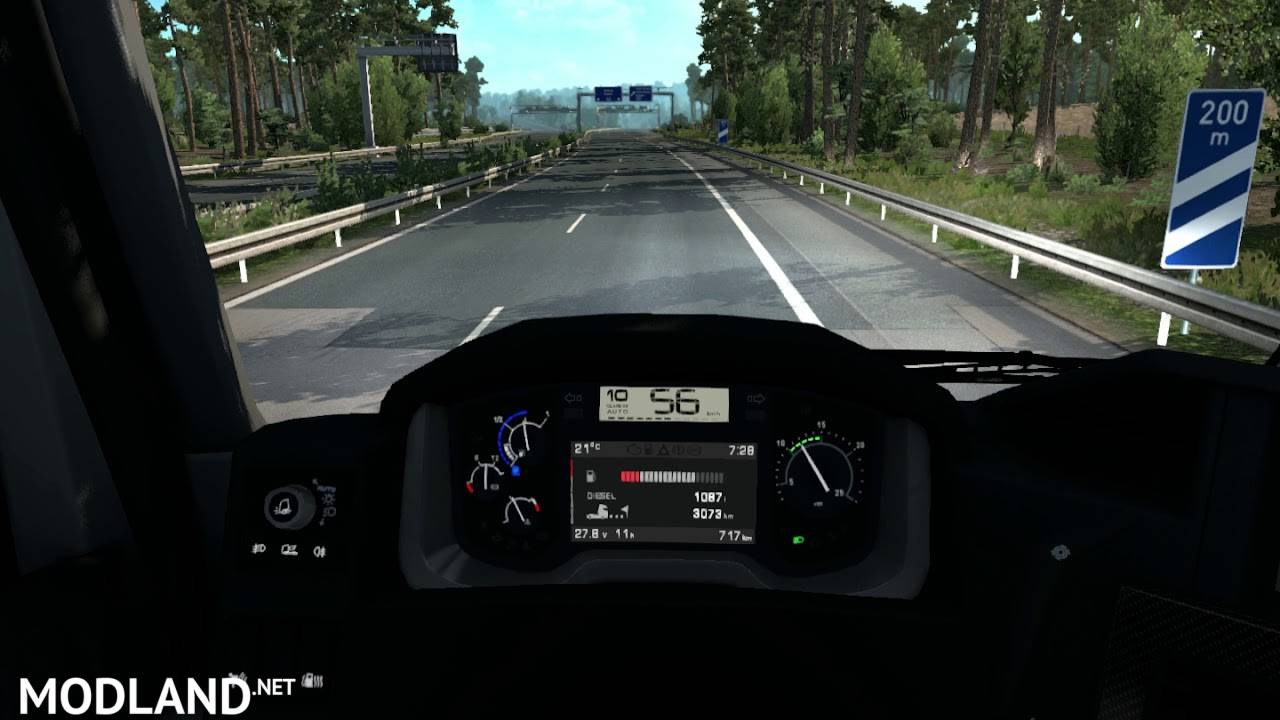 Renault Range-T alternate dashboard computer
